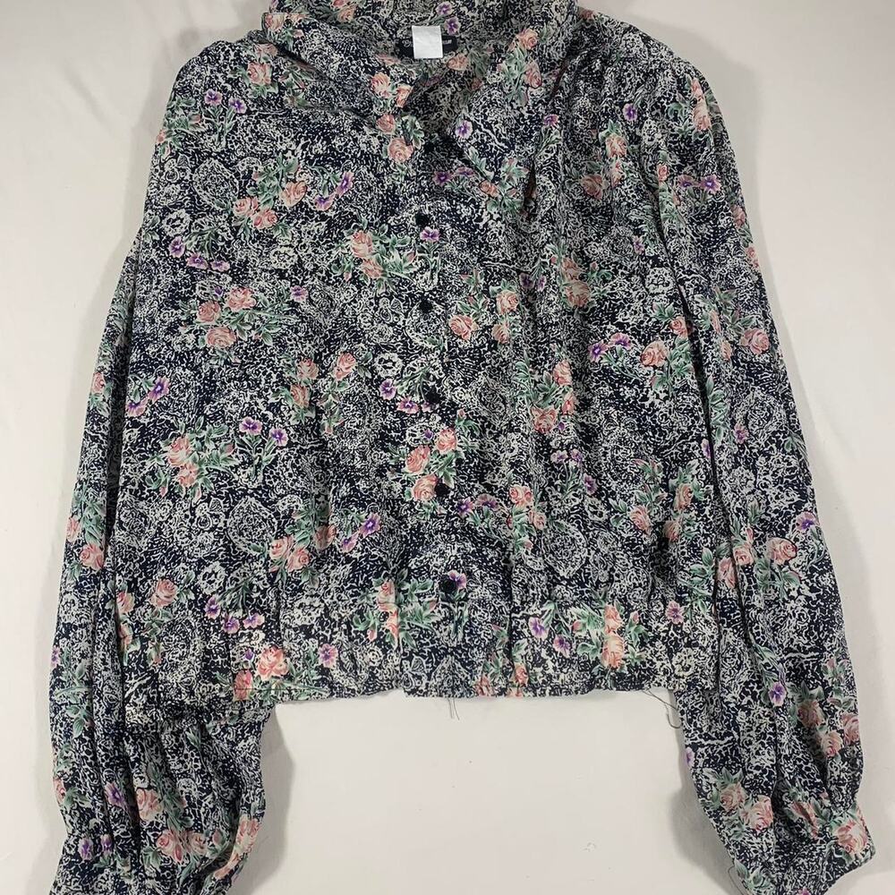 Vintage 90s long sleeve floral Gianna woman
